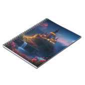 Mountain Midnight Castle Four Notizblock (Linke Seite)