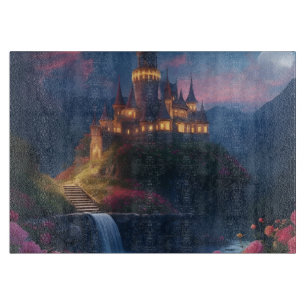 Mountain Midnight Castle Four Schneidebrett