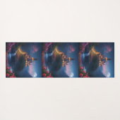 Mountain Midnight Castle Four Yogamatte (Rückseite (Horizontal))