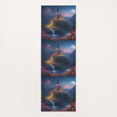 Mountain Midnight Castle Four Yogamatte (Rückseite)