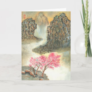 Mountain Mist greeting card Karte