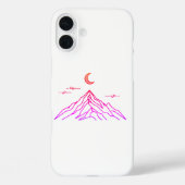 Mountain & Moon Case-Mate iPhone Hülle (Rückseite)