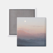 Mountain Moon Magnet (Vorderseite/Rückseite)