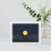 Mountain Moon Postkarte (Stehend Vorderseite)