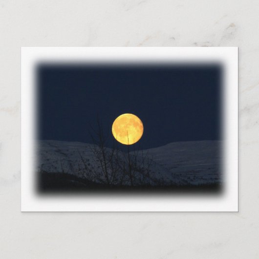 Mountain Moon Postkarte (Vorderseite)