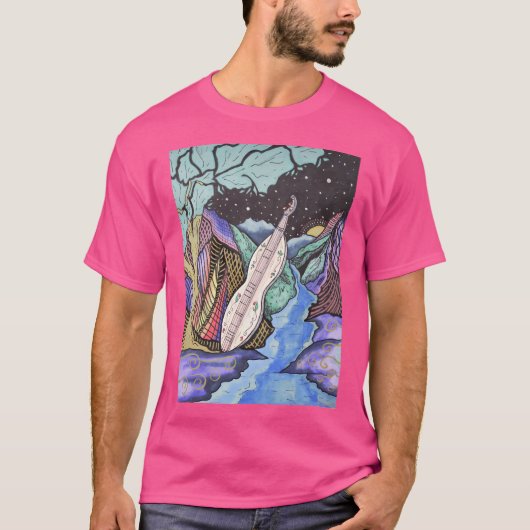 Mountain Music Series - Dulcimer T-Shirt (Vorderseite)