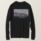 Mountain Natural Image - Scenic Landscape  T-Shirt (Design Rückseite)