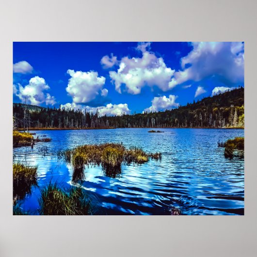 Mountain Noir Quebec, Kanada - Reisefotografie Poster (Vorne)