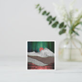 Mountain Northern Lights Begleitkarte (Stehend Vorderseite)