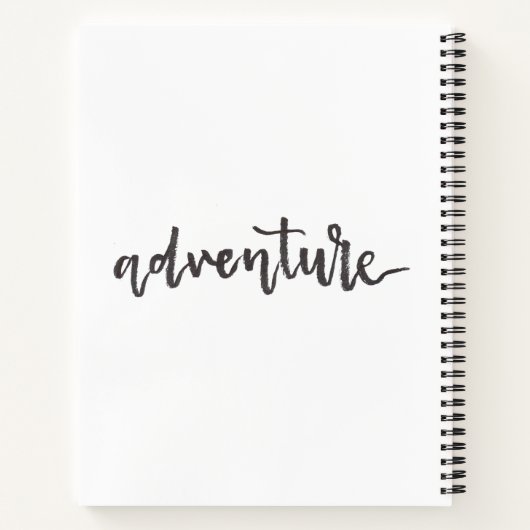 Mountain Notebook Notizbuch (Rückseite)