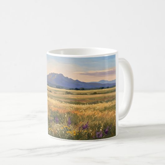 Mountain on the plain kaffeetasse (VorderseiteRechts)