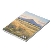 Mountain on the plain notizblock (Rotiert)