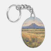 Mountain on the plain schlüsselanhänger (Vorderseite links)