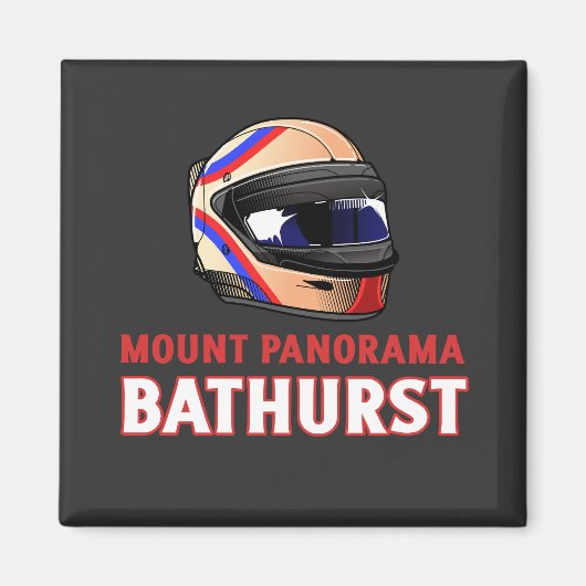 Mountain Panorama Bathurst Australien Motorsport Magnet (Vorne)
