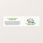 Mountain Park, Holiday Park im Detail Visitenkarten (Außenseite Aufgefaltet)