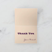 Mountain Pass Danke Karte (Innenseite)