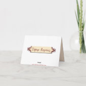 Mountain Pass Danke Karte (Rückseite)