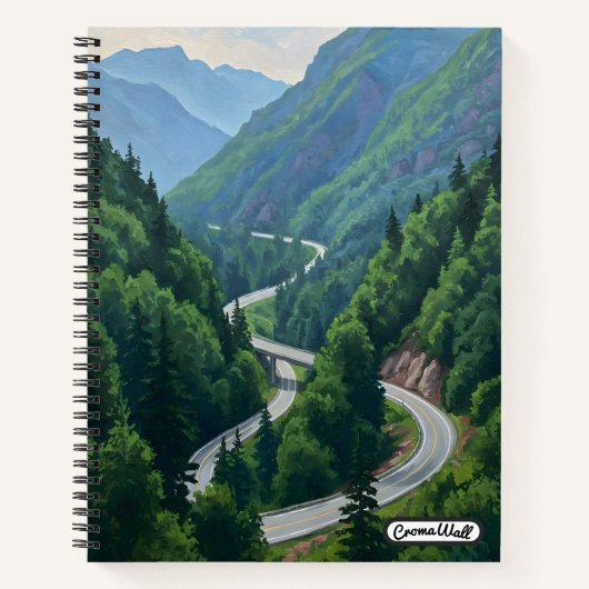 Mountain Pass Notizblock (Vorderseite)