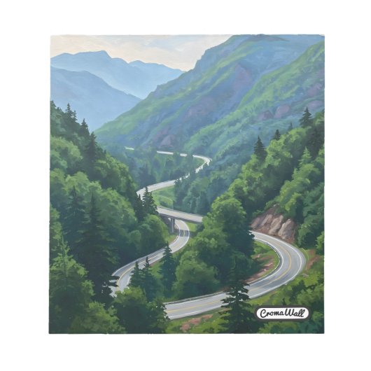 Mountain Pass Notizblock (Vorderseite)