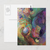 Mountain Pass~~ Postkarte (Vorne/Hinten)