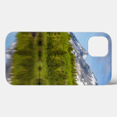 Mountain Peaks Reflect Into A Beaver Pond Case-Mate iPhone Hülle (Rückseite (Horizontal))