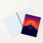Mountain Perspective | Integrated Summit Typograph Notizblock (Innenseite)