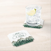 Mountain & Pine Nehmt mir nicht die Hochzeit meine Untersetzer (Vor Ort)