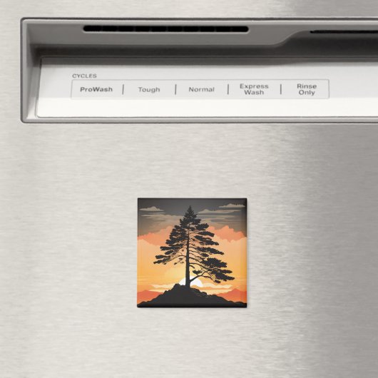 Mountain Pine Refrigerator Magnet - Majestic Fores (In Situ (Geschirrspüler))