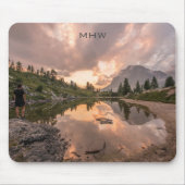 Mountain Pond Custom Mongram Mousepad (Vorne)