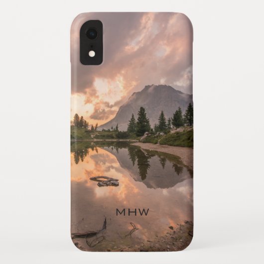 Mountain Pond individuelle Telefongehäuse in Monog Case-Mate iPhone Hülle (Rückseite)