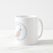 Mountain Quail bird species animal logo Kaffeetasse (VorderseiteRechts)