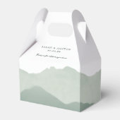 Mountain Range Wedding Geschenkschachtel (Vorderseite)