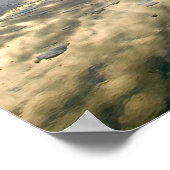 Mountain Ranges um Port Lockeroy mit Poster (Ecke)