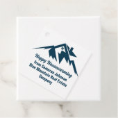 Mountain Real Anwesen Company Custom Marketing Geschenkanhänger (Beispiel)