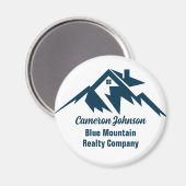 Mountain Real Anwesen Company Custom Marketing Magnet (Vorderseite/Rückseite)