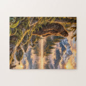 Mountain Reflections Bigfoot-Puzzle Puzzle (Horizontal)