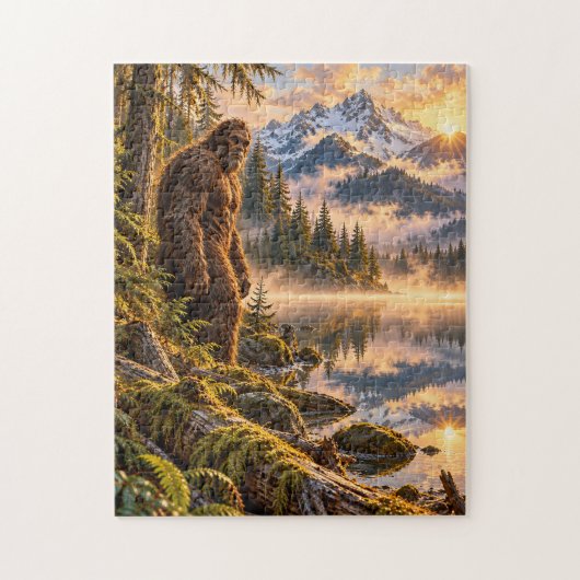 Mountain Reflections Bigfoot-Puzzle Puzzle (Vertikal)