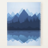 Mountain Reflections Design Weekly/Monthly Planer (Rückseite)