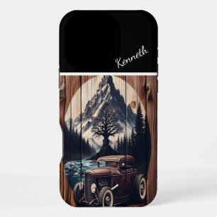 Mountain Road Hot Rod iPhone 16 Pro Max Hülle