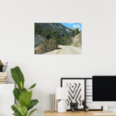 Mountain Road Landschaftsbild Foto Naturewall Post Poster (Heimbüro)