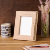 Mountain Rock Climber Memorial Keepsake  Geätzte Rahmen (Links)