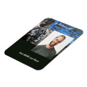 Mountain Rock Climber Memorial Keepsake  Magnet (Linke Seite)