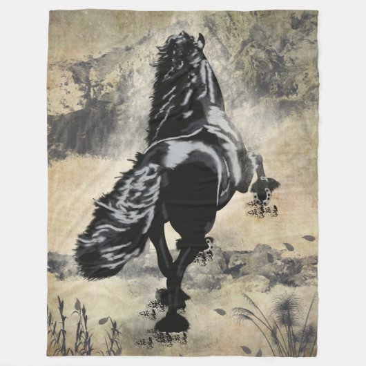 Mountain Rock High - Fleece Blanket (Vorderseite)