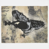 Mountain Rock High - Fleece Blanket (Vorderseite (Horizontal))