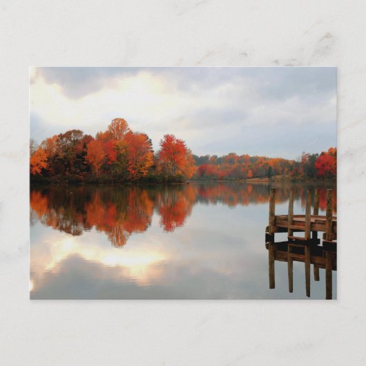 Mountain Run Lake Postkarte (Vorderseite)