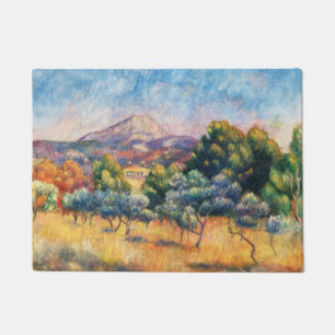 Mountain Sainte-Victoire Paysage von Renoir Fußmatte