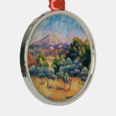 Mountain Sainte-Victoire Paysage von Renoir Ornament Aus Metall (Rechts)