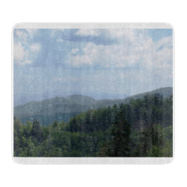 Mountain Scene Cutting Board Schneidebrett