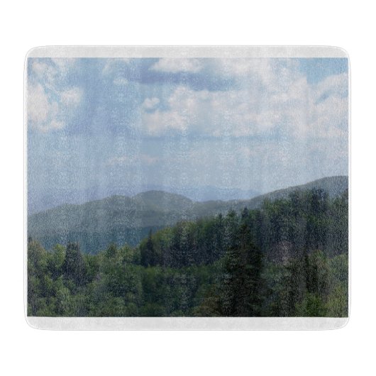 Mountain Scene Cutting Board Schneidebrett (Vorderseite)