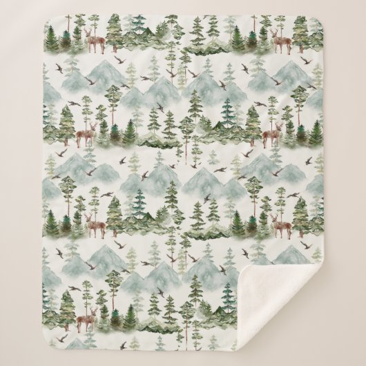 Mountain Sherpa Blanket Sherpadecke (Vorderseite)